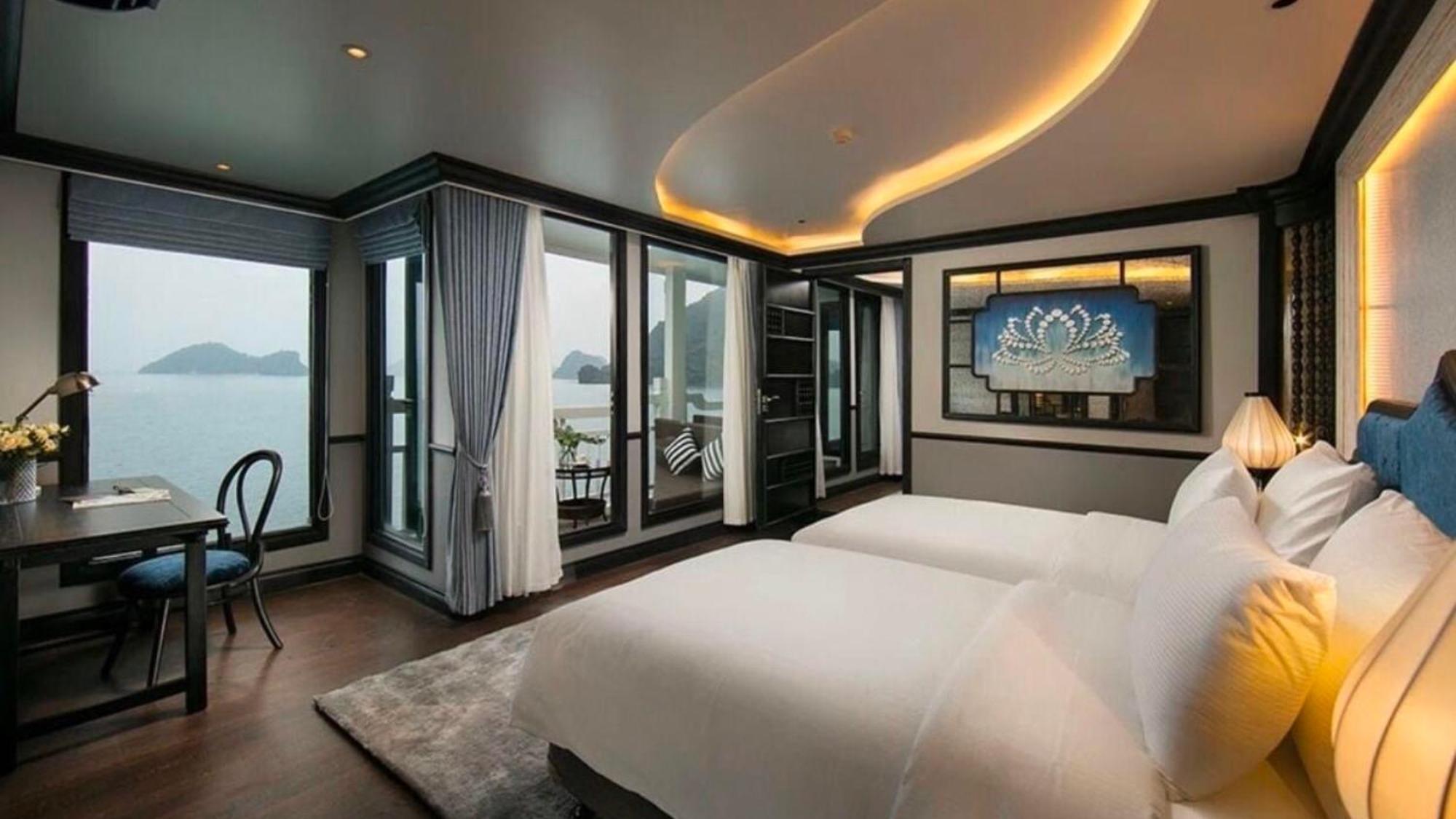 Lotus Boutique Cruise Hotel Ha Long Exterior foto