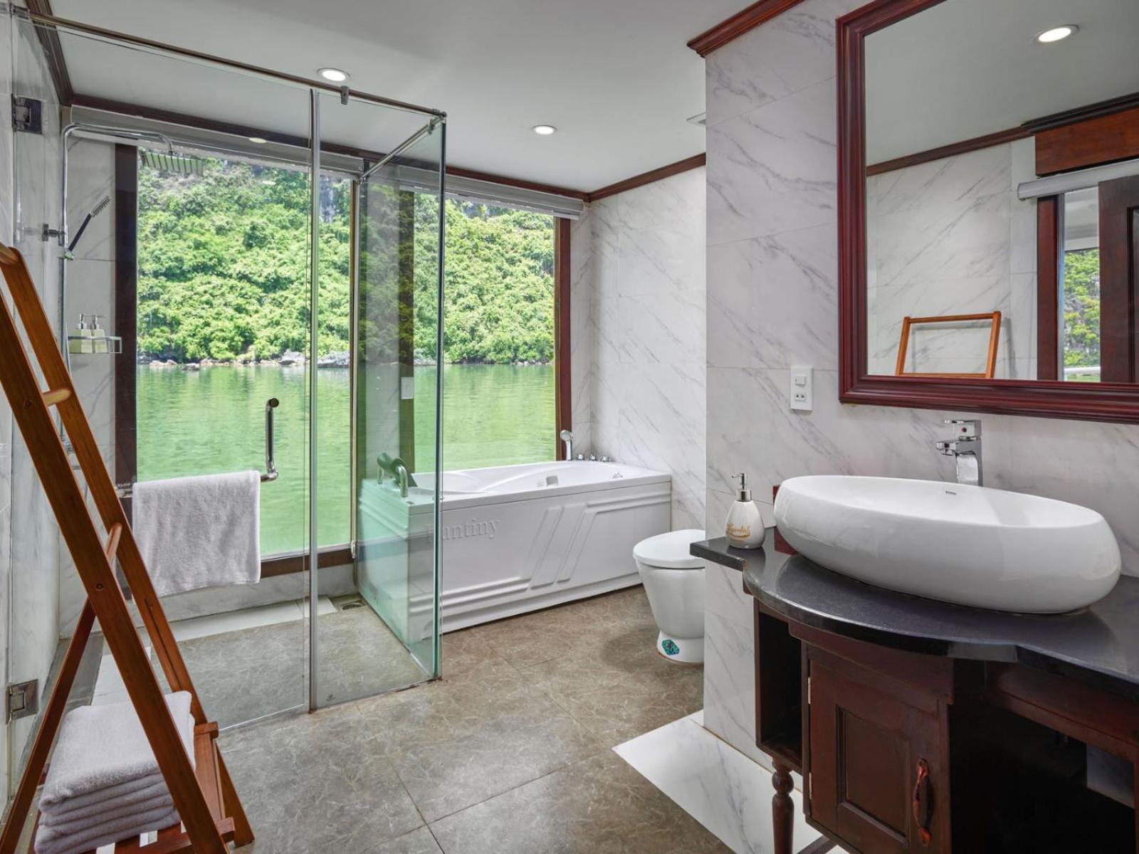 Lotus Boutique Cruise Hotel Ha Long Exterior foto