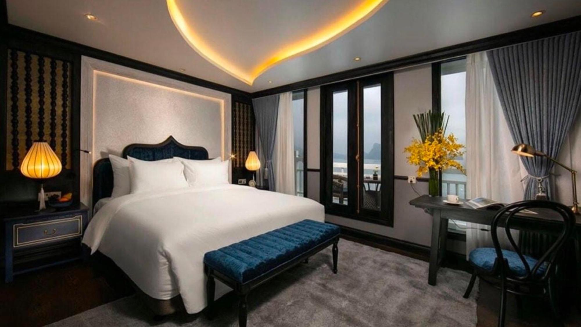 Lotus Boutique Cruise Hotel Ha Long Exterior foto