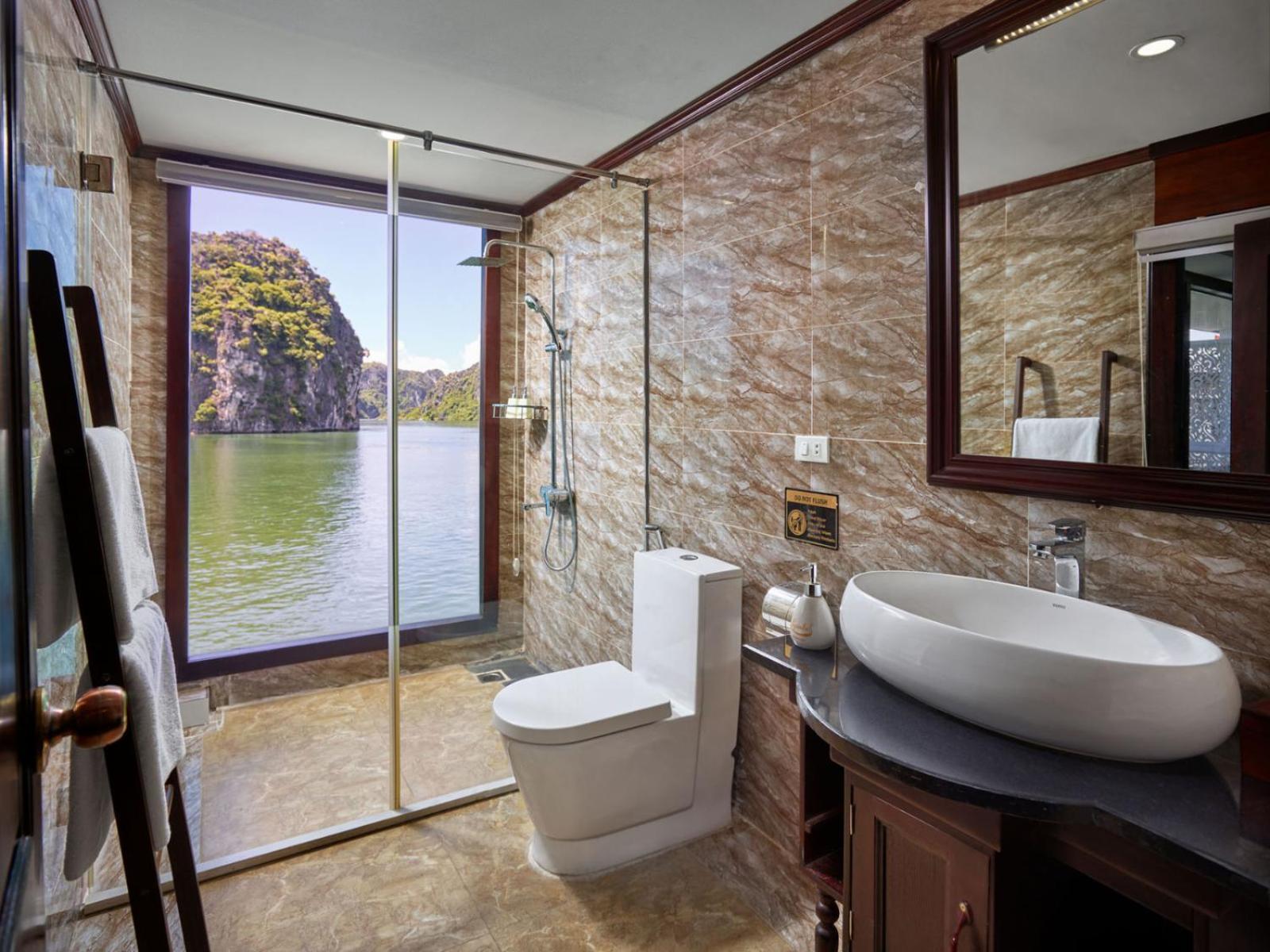 Lotus Boutique Cruise Hotel Ha Long Exterior foto