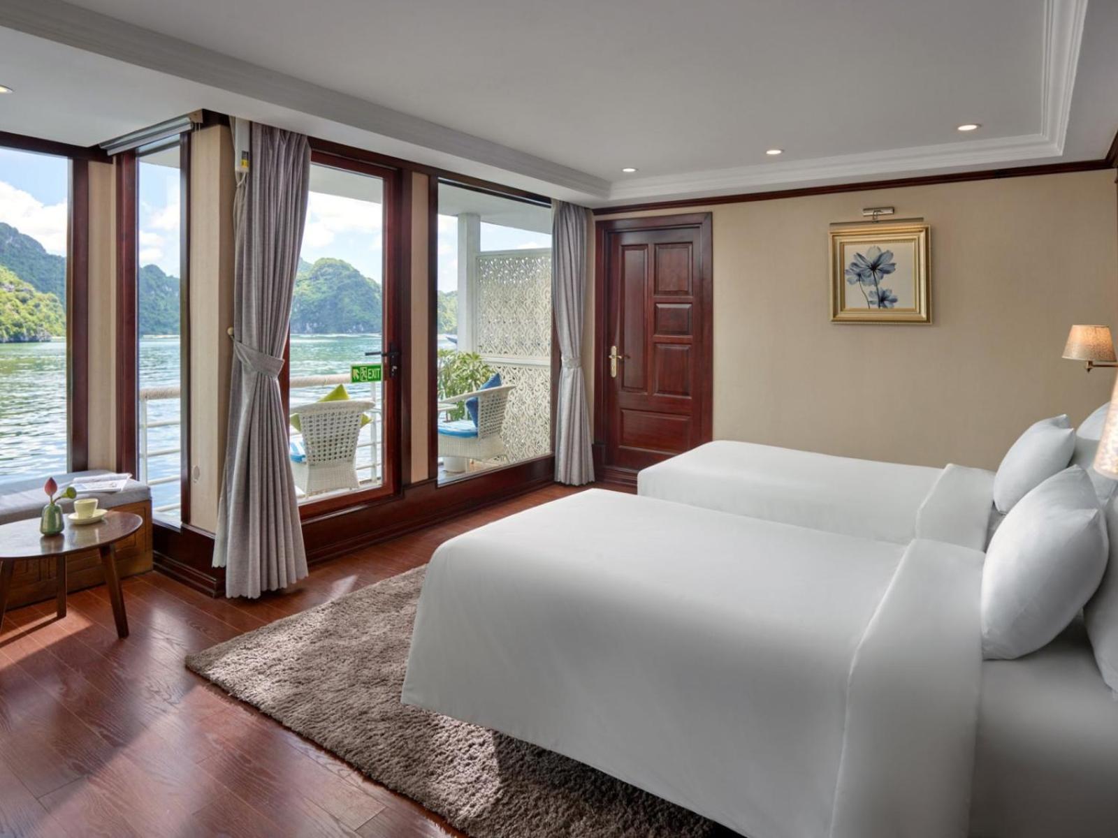 Lotus Boutique Cruise Hotel Ha Long Exterior foto