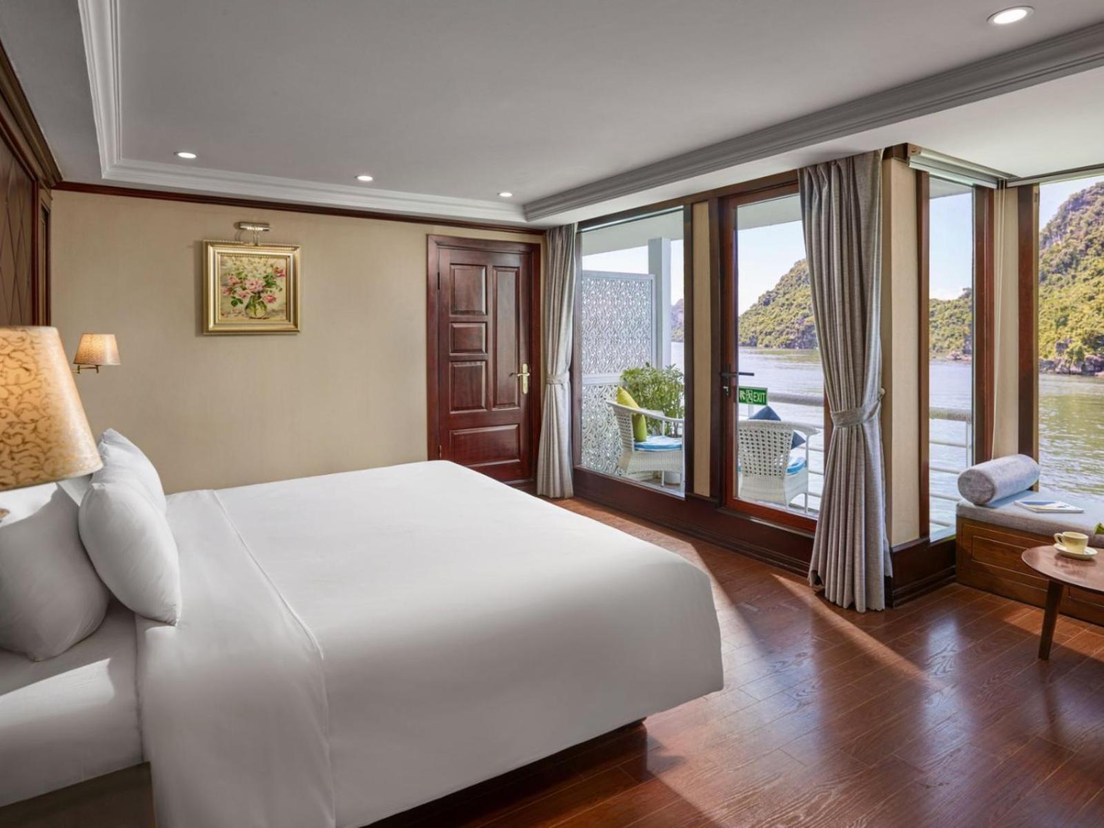 Lotus Boutique Cruise Hotel Ha Long Exterior foto
